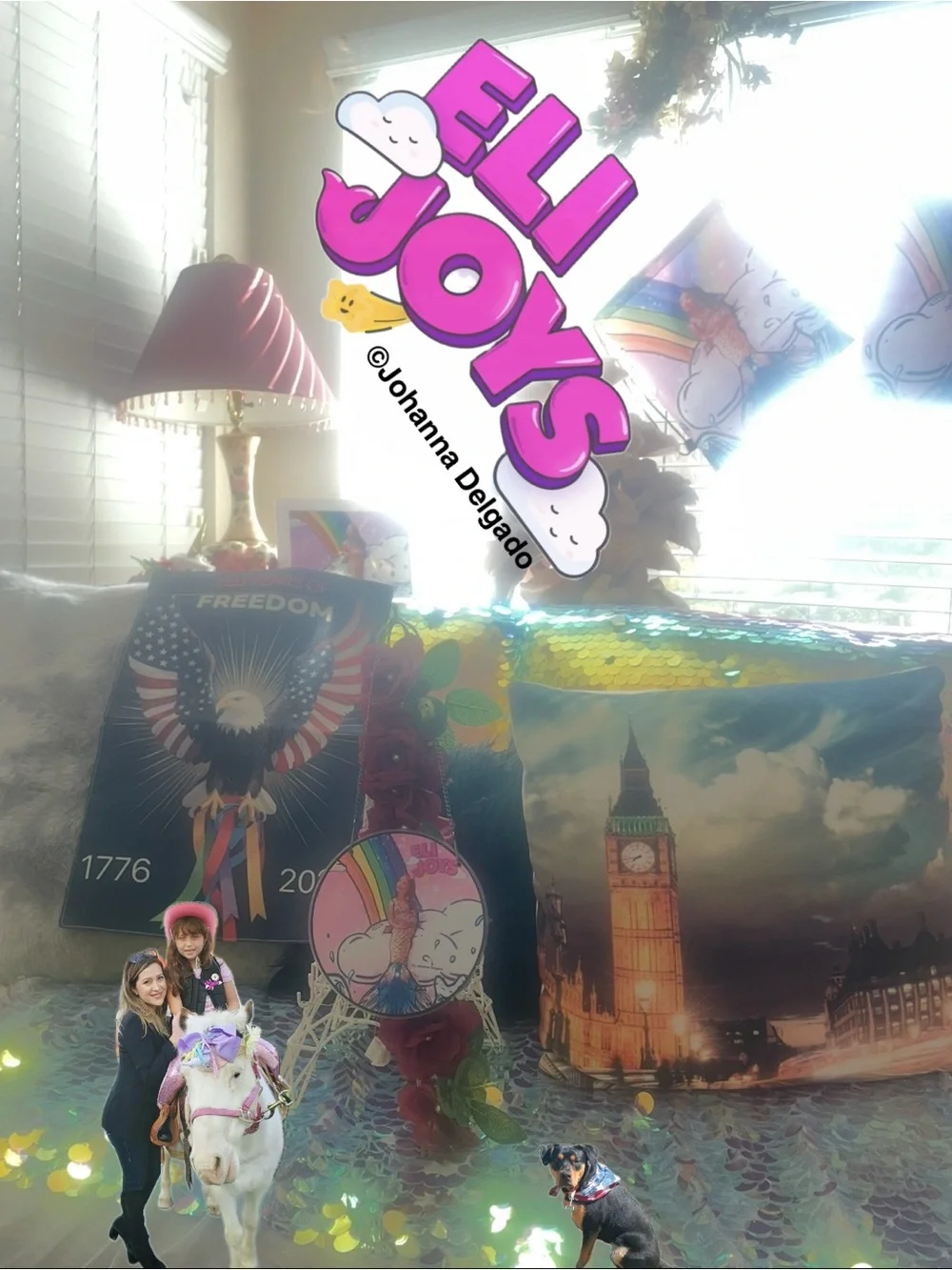 ELIJOYS - Mermaid Princess ©️JD indoor/Outdoor wall charm